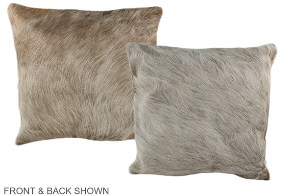 Champagne Cowhide Pillow #A36036