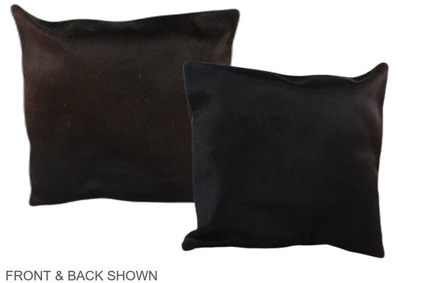 Chocolate Cowhide Pillow #A36055