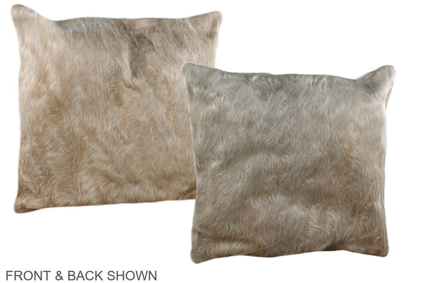 Champagne Cowhide Pillow #A36142