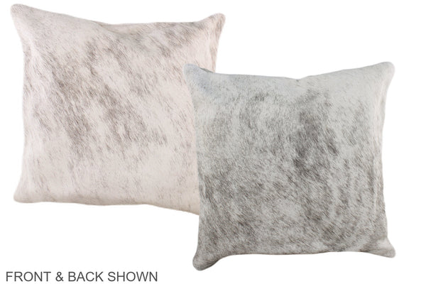 Grey Cowhide Pillow #A36176