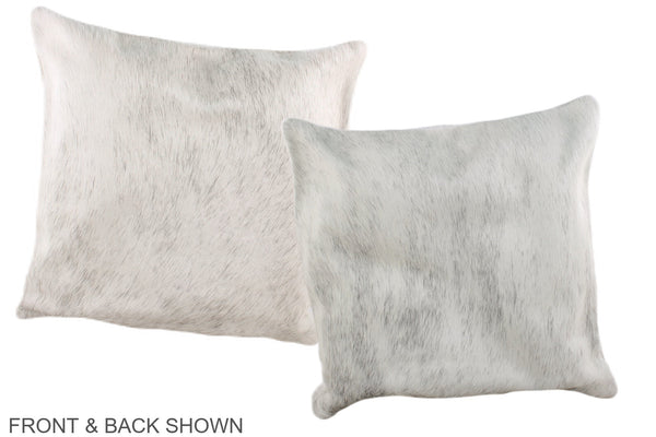 Grey Cowhide Pillow #A36183