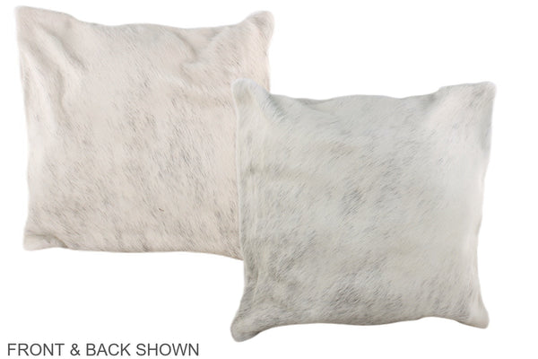Grey Cowhide Pillow #A36198