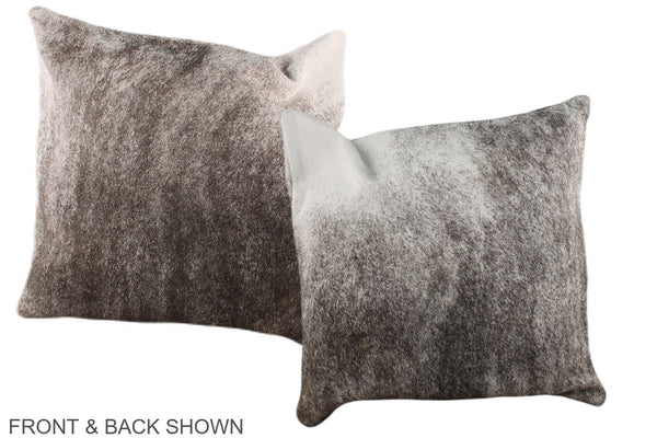 Grey Cowhide Pillow #A36201