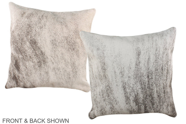 Grey Cowhide Pillow #A36206