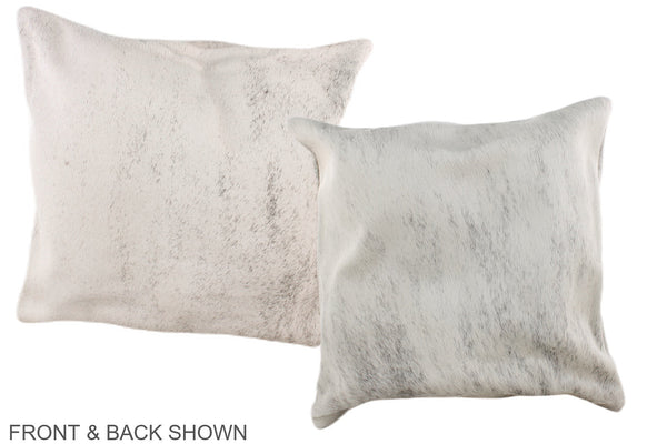Grey Cowhide Pillow #A36231