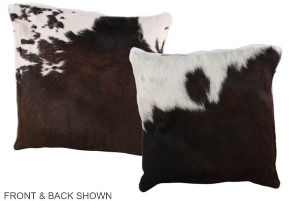Chocolate Cowhide Pillow #A36270
