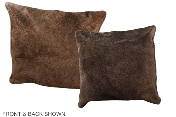 Taupe Cowhide Pillow #A36273