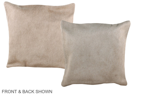 Champagne Cowhide Pillow #A36290