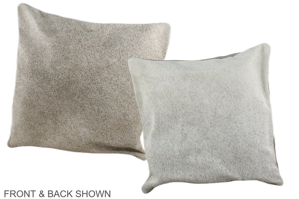 Grey Cowhide Pillow #A36381