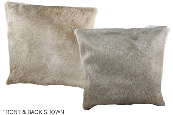 Champagne Cowhide Pillow #A36384