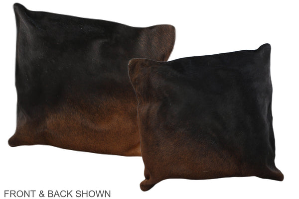 Chocolate Cowhide Pillow #A36387