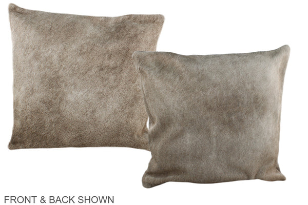 Champagne Cowhide Pillow #A36394