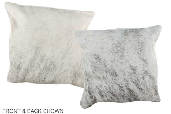 Grey Cowhide Pillow #A36419