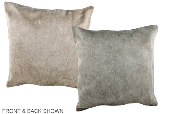 Champagne Cowhide Pillow #A36559