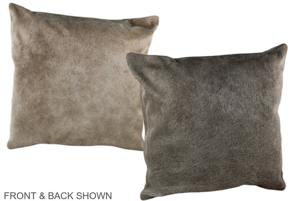 Taupe Cowhide Pillow #A36591