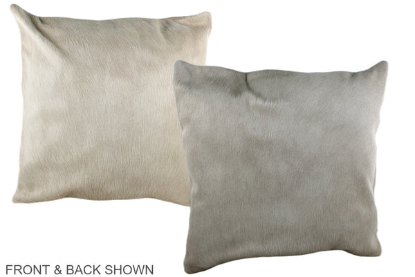Champagne Cowhide Pillow #A36598