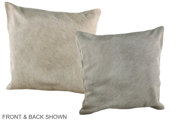 Taupe Cowhide Pillow #A36607