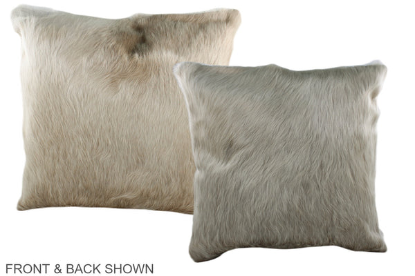 Champagne Cowhide Pillow #A36658