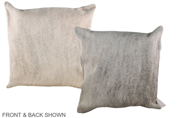 Grey Cowhide Pillow #A36671