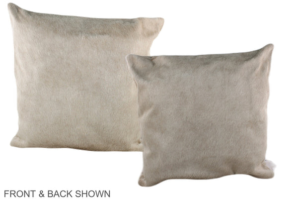 Champagne Cowhide Pillow #A36815