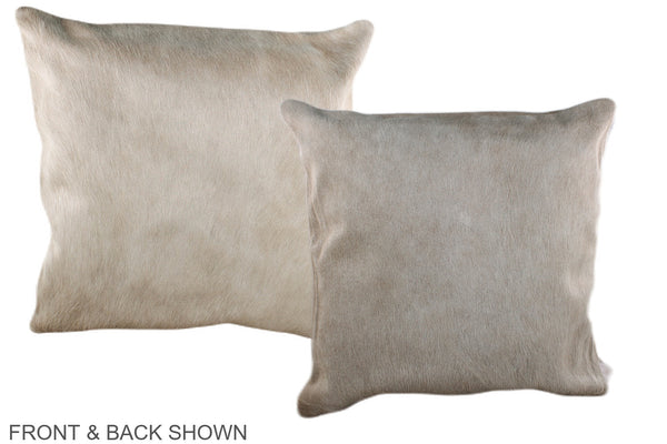 Champagne Cowhide Pillow #A36822