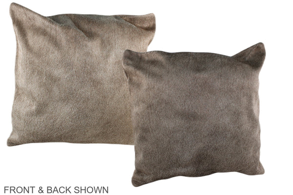 Champagne Cowhide Pillow #A36849