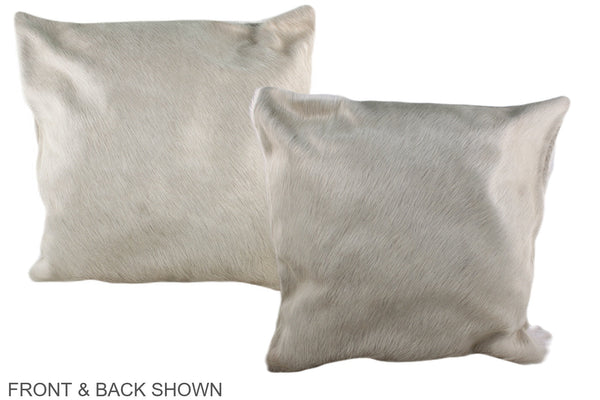 Champagne Cowhide Pillow #A36851