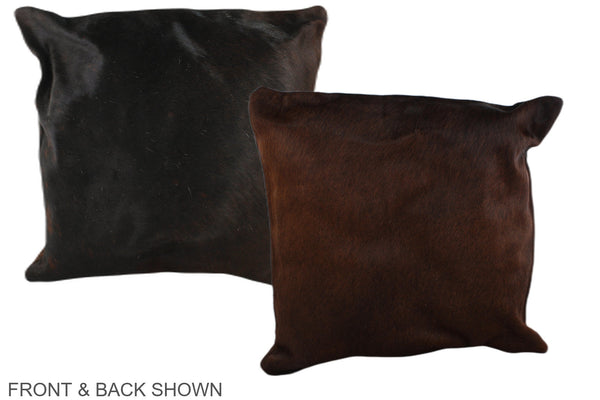 Chocolate Cowhide Pillow #A36852