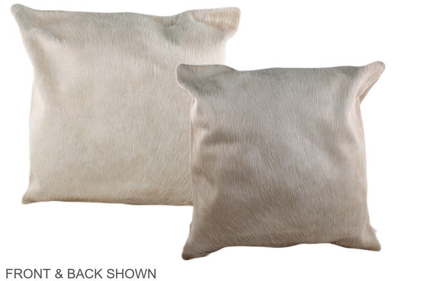 Champagne Cowhide Pillow #A36883