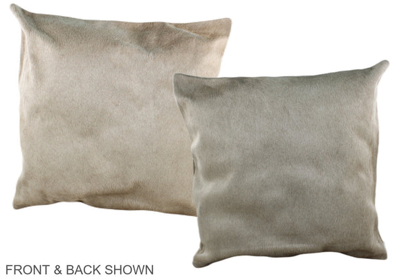 Champagne Cowhide Pillow #A36940