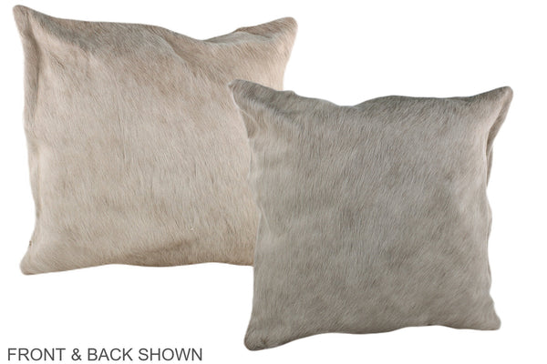 Champagne Cowhide Pillow #A36952