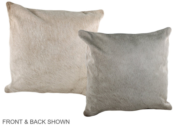 Champagne Cowhide Pillow #A36954