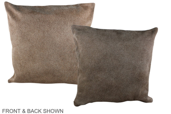 Taupe Cowhide Pillow #A36986