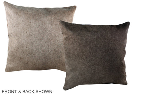 Taupe Cowhide Pillow #A36998