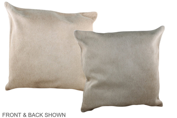Champagne Cowhide Pillow #A37021