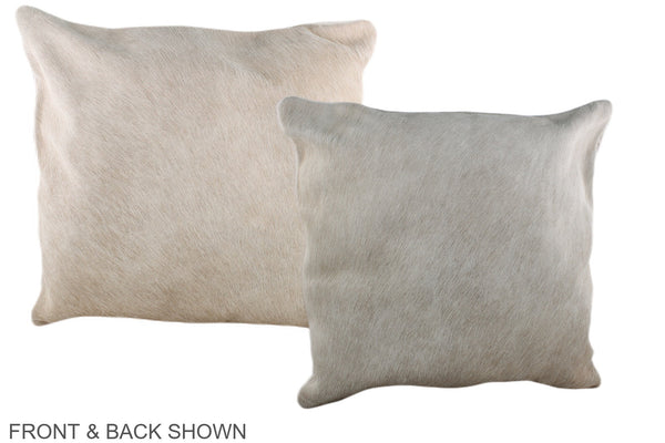 Champagne Cowhide Pillow #A37038