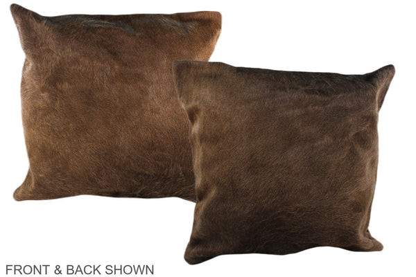 Taupe Cowhide Pillow #A37044