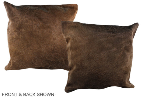Taupe Cowhide Pillow #A37044