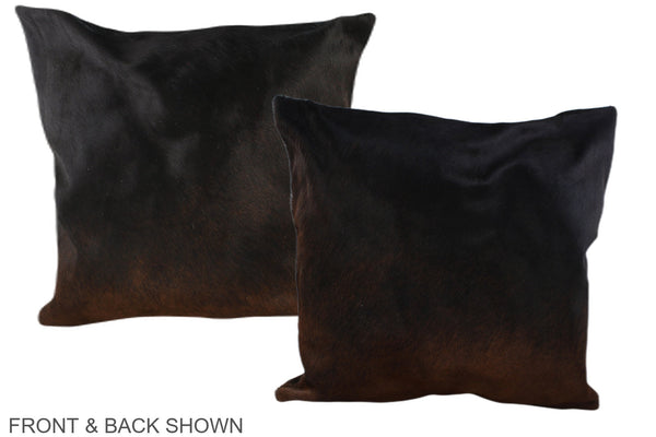 Chocolate Cowhide Pillow #A37111
