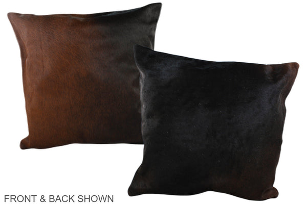 Chocolate Cowhide Pillow #A37131