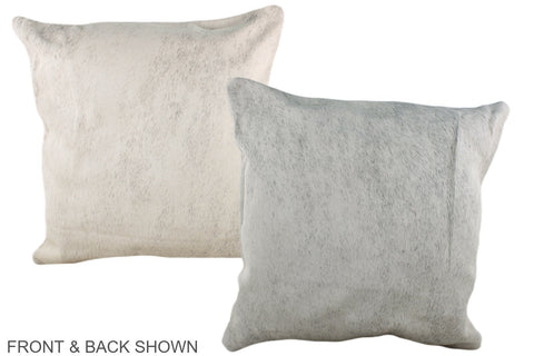 Grey Cowhide Pillow #A37227
