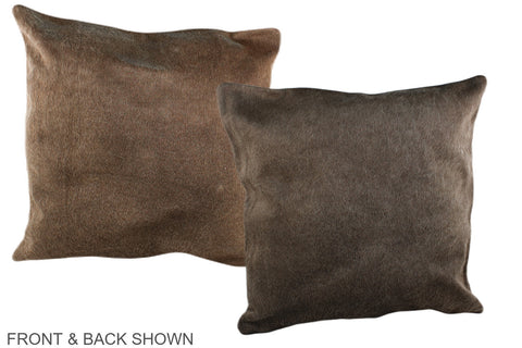 Taupe Cowhide Pillow #A37267