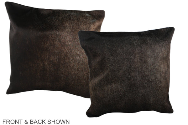Chocolate Cowhide Pillow #A37287