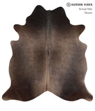Dark Grey Cowhide Rug #A3748