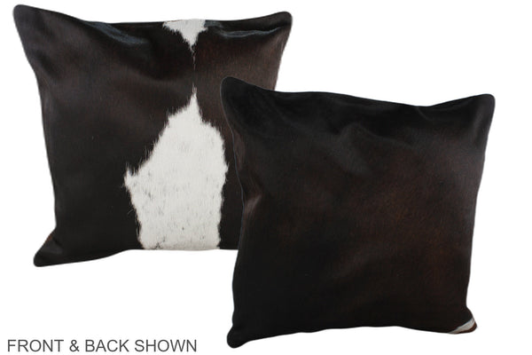 Chocolate Cowhide Pillow #A37507