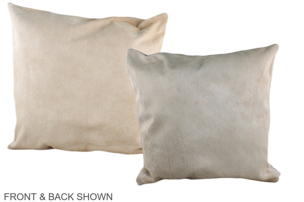 Champagne Cowhide Pillow #A37578