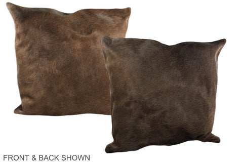 Taupe Cowhide Pillow #A37621