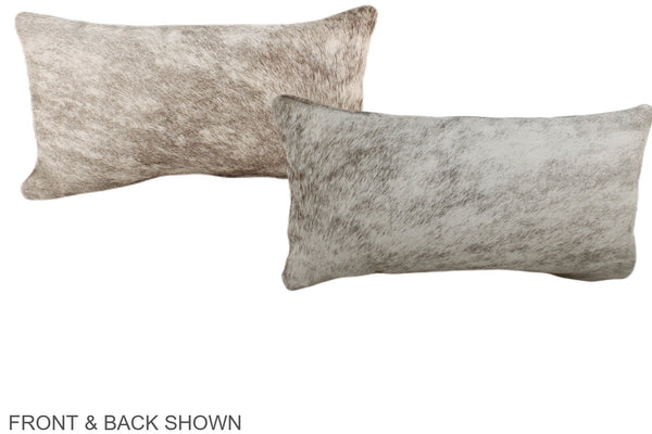 Grey Cowhide Pillow #A37746