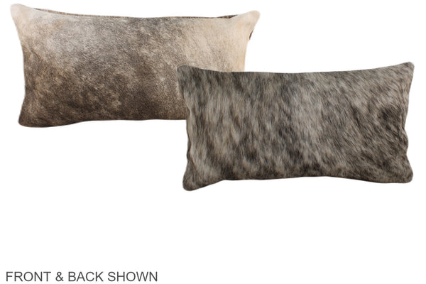 Grey Cowhide Pillow #A37760