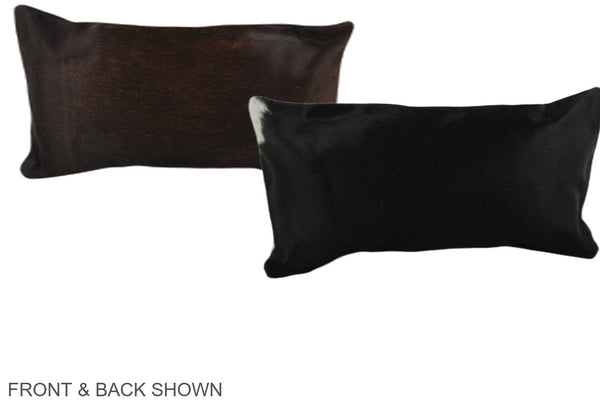 Chocolate Cowhide Pillow #A37832